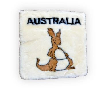 WOOL CUSHON KANGAROO