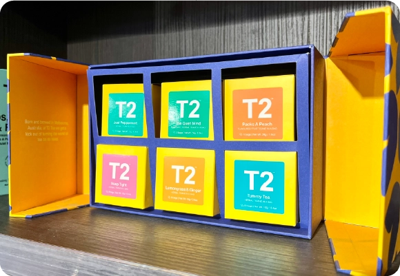 色とりどりのT2紅茶ギフトセット